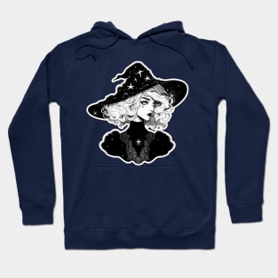 Cute Goth Astrology Witch Hoodie